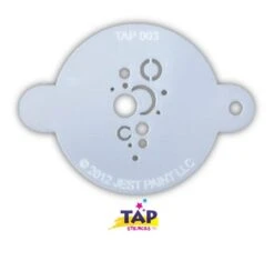 TAP 003 Face Painting Stencil - Bubbles / Planets