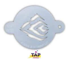 TAP 008 Face Painting Stencil - Tiger Stripes