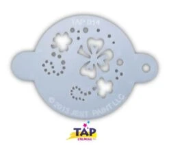 TAP 014 Face Painting Stencil - Shamrock