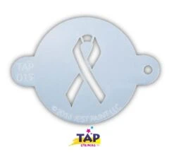 TAP 019 Face Painting Stencil - Ribbon