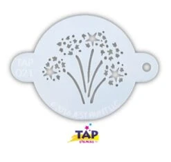 TAP 021 Face Painting Stencil - Fireworks