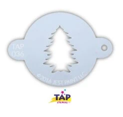 TAP 036 Face Painting Stencil - Christmas Tree