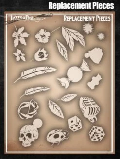 Tattoo Pro Stencil - Replacement Pieces (ATPS-RP)