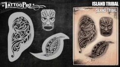 Tattoo Pro Stencil - Island Tribal (ATPS169)