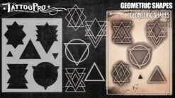 Tattoo Pro Stencil - Geometric Shapes (ATPS171)