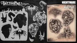 Tattoo Pro Stencil - Nightmare (ATPS172)