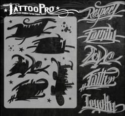 Tattoo Pro Stencil - Good Words (ATPS132)