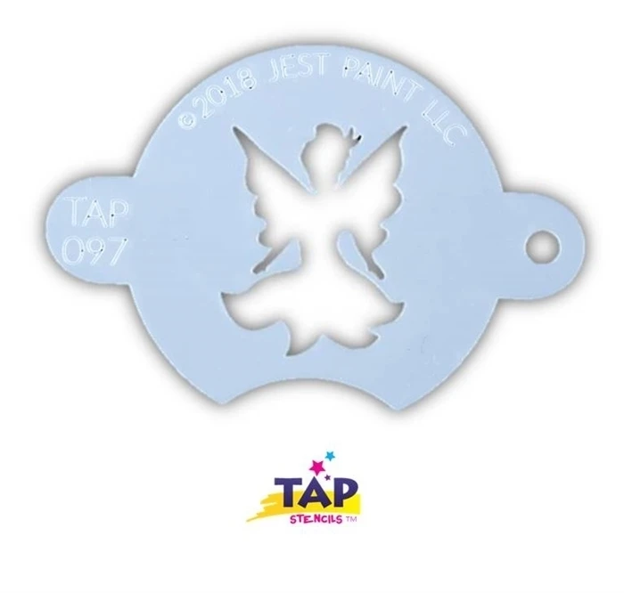 TAP 097 Face Painting Stencil - Centerpiece Fairy 1 TAP 097 Face Painting Stencil - Centerpiece Fairy
