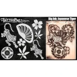 Tattoo Pro Stencil - BIG INK - Tiger (ATPS-BGNK-102)