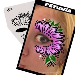 Petunia Stencil Eyes Profile - SOBA