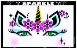 Sparkle Unicorn - Stencil Eyes