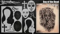 Tattoo Pro Stencil - Day Of The Dead (ATPS173)
