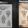 Tattoo Pro Stencil - Pinstriping (ATPS174)