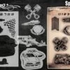 Tattoo Pro Stencil - Speed Racer (ATPS177)
