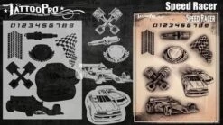 Tattoo Pro Stencil - Speed Racer (ATPS177)