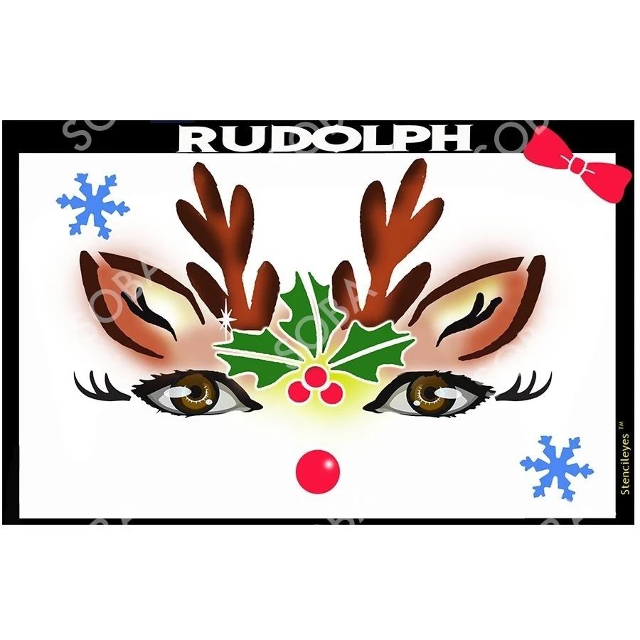 Rudolph Stencil Eyes - SOBA 1 Rudolph Stencil Eyes - SOBA
