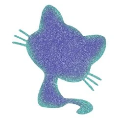 Kitty Glitter Tattoo Stencil - HP-54 (5pc Pack) -Painted Mold Supplies Store 0014078 kitty glitter tattoo stencil hp 5pc pack