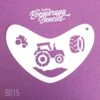 Art Factory Boomerang Stencil - Tractor (B015)