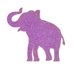 Elephant Glitter Tattoo Stencil - HP-7 (5pc Pack) 7 Elephant Glitter Tattoo Stencil - HP-7 (5pc Pack) -Painted Mold Supplies Store 0014872 elephant glitter tattoo stencil hp 5pc pack