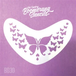 Art Factory Boomerang Stencil - Butterfly (B030)