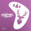 Art Factory Boomerang Stencil - Deer (B007)