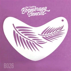 Art Factory Boomerang Stencil - Fern (B026)