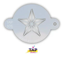 TAP 101 Face Painting Stencil - Super Star