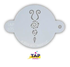TAP 105 Face Painting Stencil - Butterfly Body