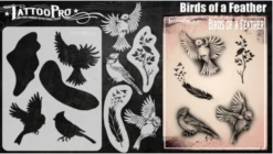Tattoo Pro Stencil - Birds Of A Feather (ATPS185)