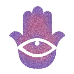 Hamsa Hand Glitter Tattoo Stencil - HP-34 (5pc Pack) -Painted Mold Supplies Store 0015643 hamsa hand glitter tattoo stencil hp 5pc pack