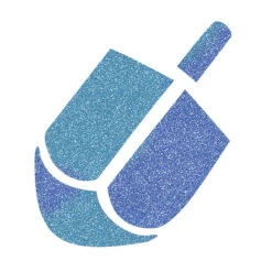 Hanukkah Dreidel Glitter Tattoo Stencil - HP-35 (5pc Pack) -Painted Mold Supplies Store 0015649 hanukkah dreidel glitter tattoo stencil hp 35 5pc pack