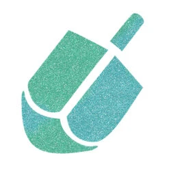 Hanukkah Dreidel Glitter Tattoo Stencil - HP-35 (5pc Pack) -Painted Mold Supplies Store 0015650 hanukkah dreidel glitter tattoo stencil hp 35 5pc pack