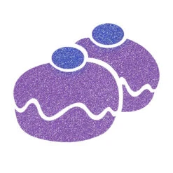 Double Sufganiyot Doughnut Glitter Tattoo Stencil - HP-39 (5pc Pack) 7 Double Sufganiyot Doughnut Glitter Tattoo Stencil - HP-39 (5pc Pack) -Painted Mold Supplies Store 0015662 double sufganiyot doughnut glitter tattoo stencil hp 5pc pack