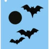 Bats Stencil - SOBA-81