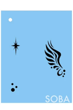 Mini Wings Stencil - QEZ85