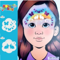 Assorted Butterflies - Dream Stencil - 123 -Painted Mold Supplies Store 0016733 assorted butterflies dream stencil 123