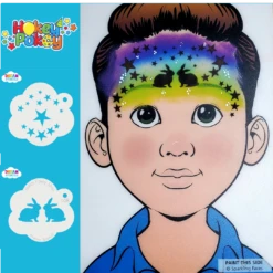 Assorted Stars- Dream Stencil - 122 -Painted Mold Supplies Store 0016735 assorted stars dream stencil 122