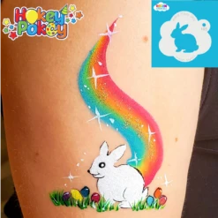 Bunny - Dream Stencil - 105 -Painted Mold Supplies Store 0016737 bunny dream stencil 105