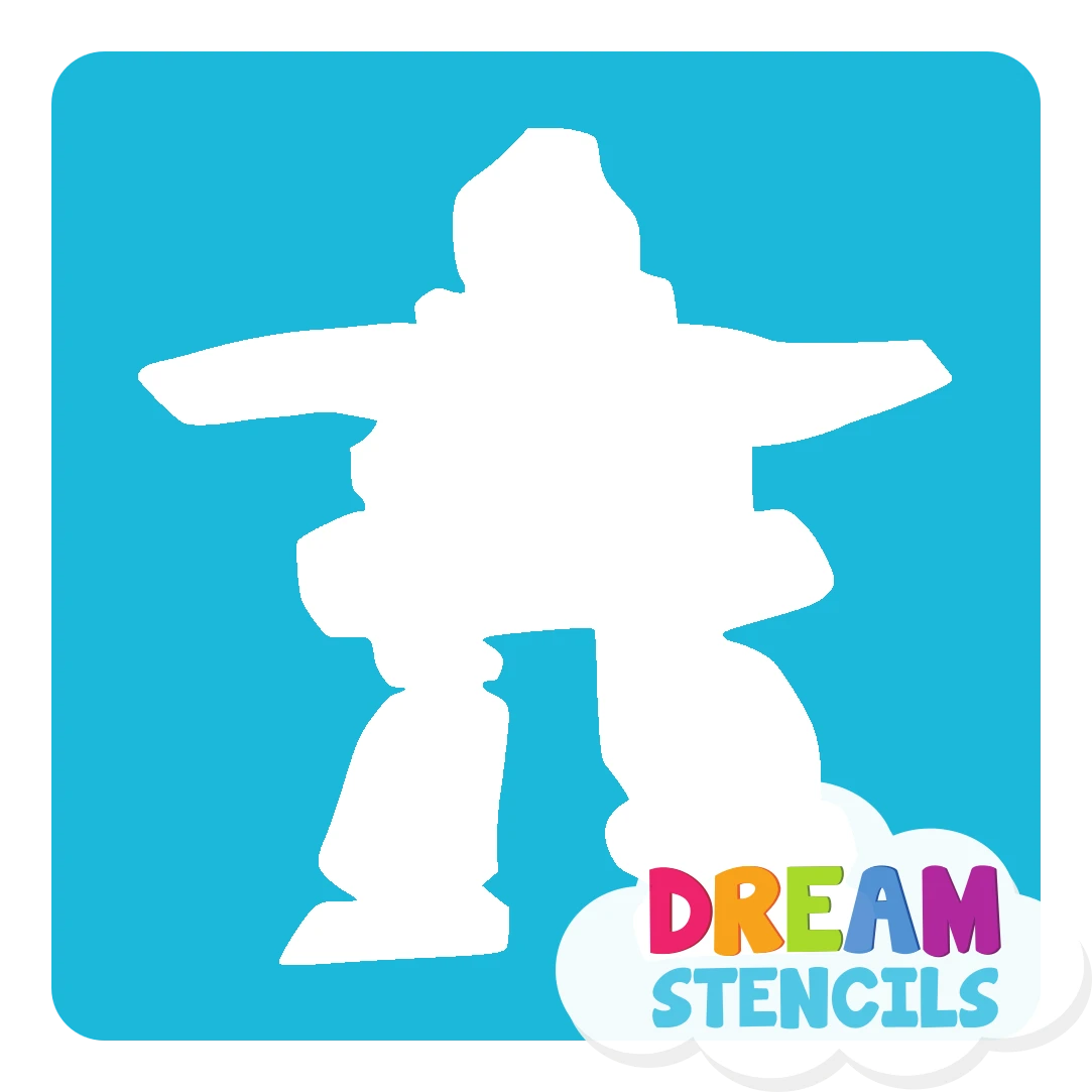 Inukshuk #1 - Glitter Tattoo Stencil - HP-118 (5pc Pack) 2 Inukshuk #1 - Glitter Tattoo Stencil - HP-118 (5pc Pack) - Image 2