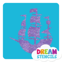 Ship Glitter Tattoo Stencil - HP-151 (5pc Pack)