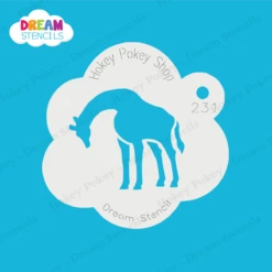 Giraffe - Dream Stencil - 231 -Painted Mold Supplies Store 0018064 giraffe dream stencil 231