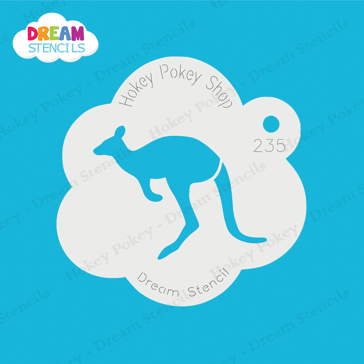 Kangaroo - Dream Stencil - 235 1 Kangaroo - Dream Stencil - 235