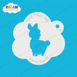 Baby Llama - Dream Stencil - 14