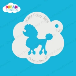 Poodle - Dream Stencil - 18