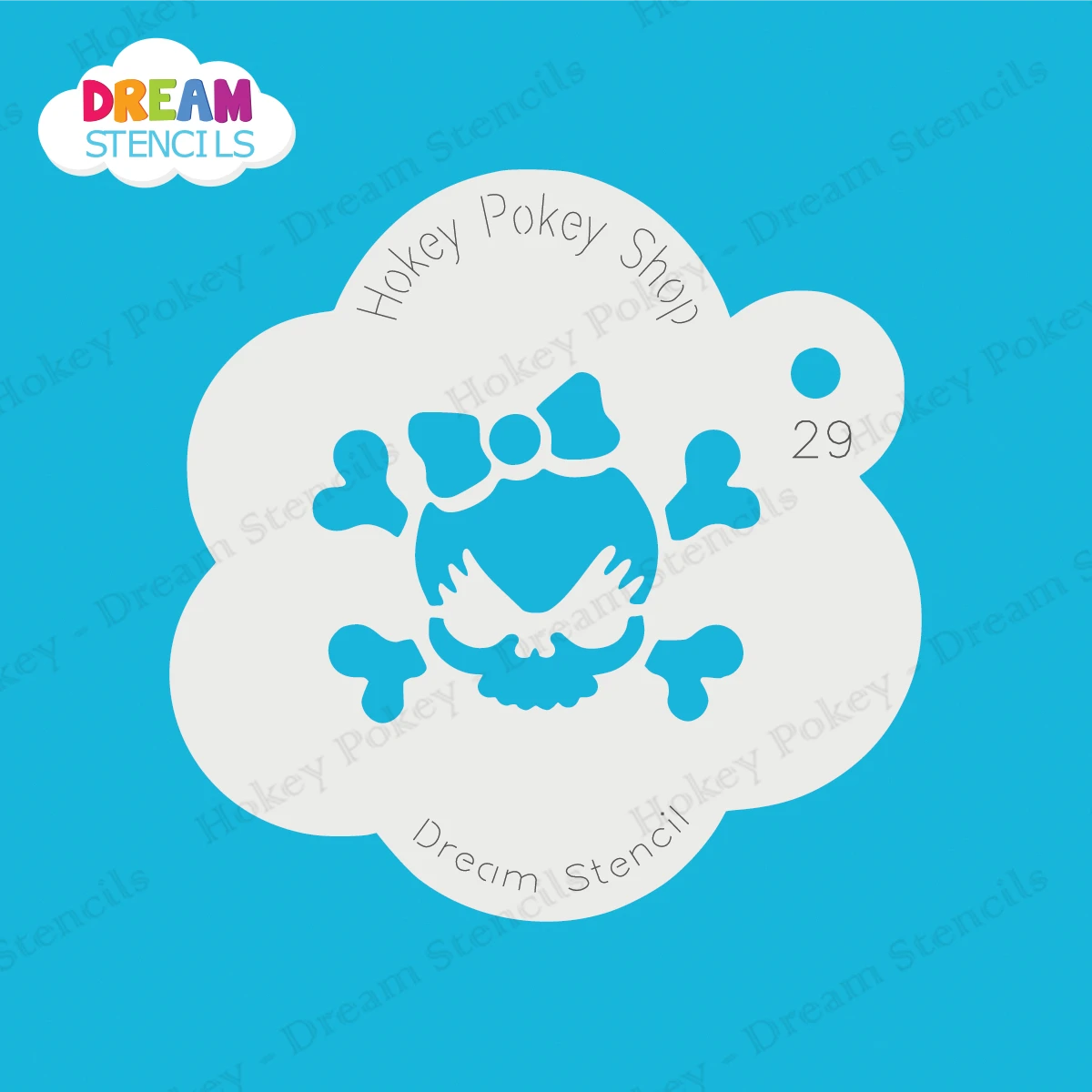 Cute Skull - Dream Stencil - 29 1 Cute Skull - Dream Stencil - 29