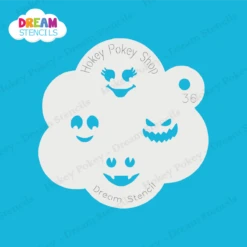 Ghost Faces - Dream Stencil - 36