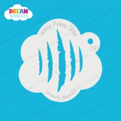 Scratch Marks - Dream Stencil - 39 6 Scratch Marks - Dream Stencil - 39 -Painted Mold Supplies Store 0018162 scratch marks dream stencil 39