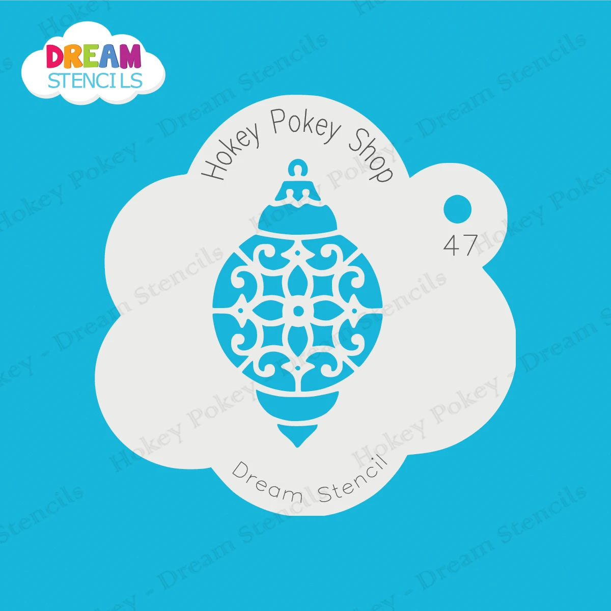 Decorative Ornament - Dream Stencil - 47 1 Decorative Ornament - Dream Stencil - 47