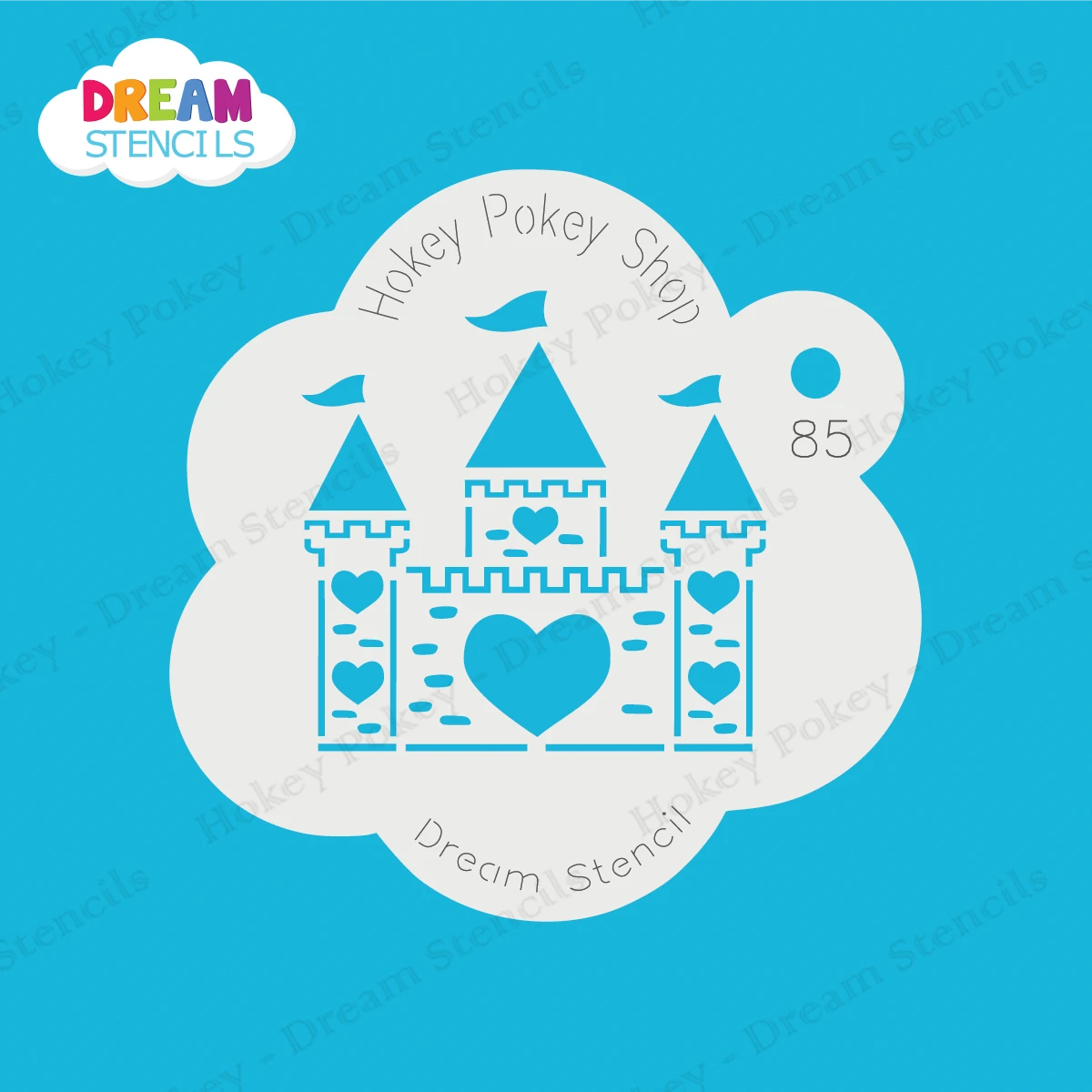 Heart Castle - Dream Stencil - 85 1 Heart Castle - Dream Stencil - 85
