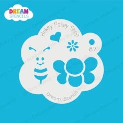 Bee - Dream Stencil - 87 6 Bee - Dream Stencil - 87 -Painted Mold Supplies Store 0018264 bee dream stencil 87